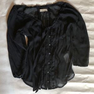 Abercrombie and Fitch sheer top